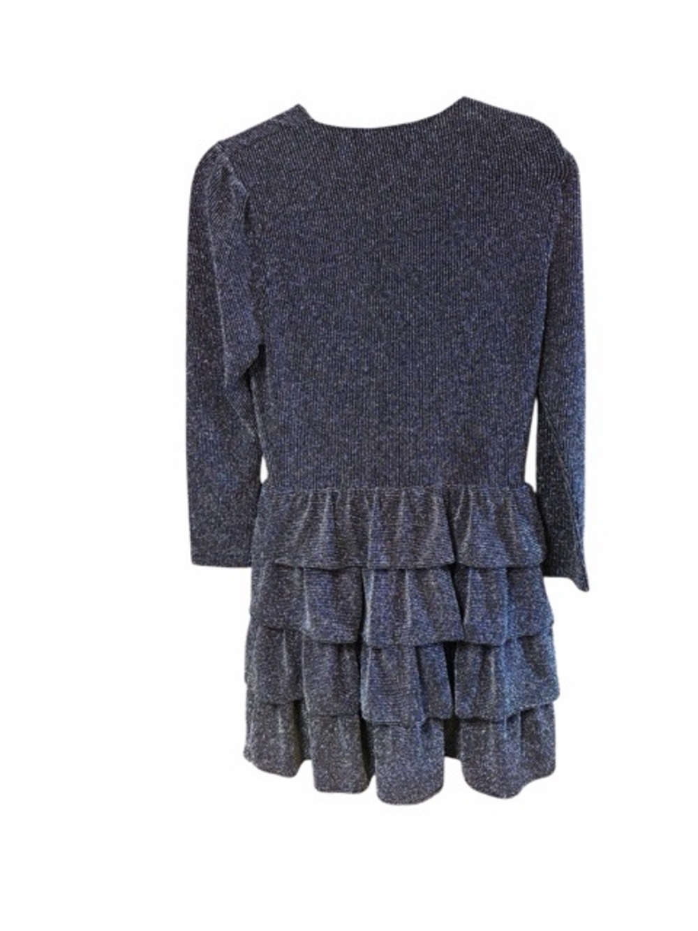 IRO Revert Metallic Tiered Ruffled Mini Dress - Picture 3 of 8